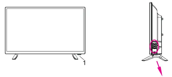 naxa NT-2500- 25-Inch -Class -Widescreen -FHD -TV -4