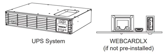 TRIPP LITE WEBCARDLX UPS Smart Online 1000VA 900W 120V LCD USB DB9 - fig1
