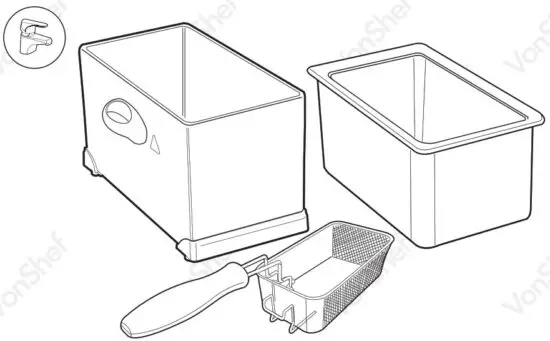 VonHaus 2013183 3L Deep Fat Fryer - 2