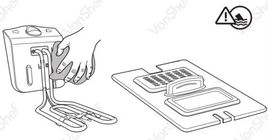 VonHaus 2013183 3L Deep Fat Fryer - MAINTENANCE