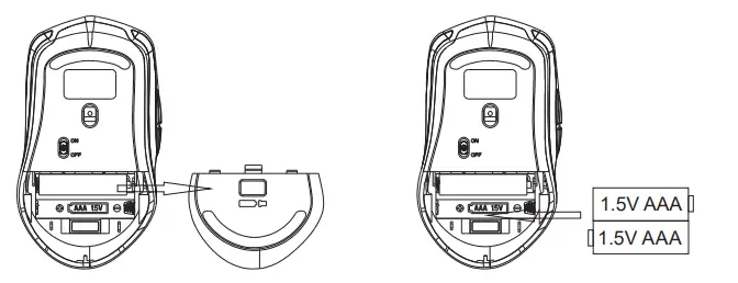 J BURROWS MS100 Wireless Mouse 2