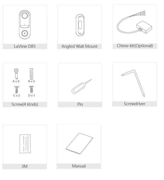 LaView -DB5- Doorbell- Camera -1