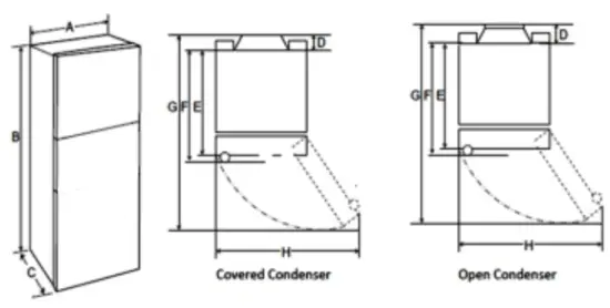 LG GL-S322RBCX 308 Litres Convertible Fridge with Smart Inverter Compressor - Clearances