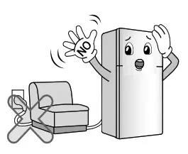 LG GL-S322RBCX 308 Litres Convertible Fridge with Smart Inverter Compressor - Power supply