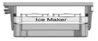 LG GL-S322RBCX 308 Litres Convertible Fridge with Smart Inverter Compressor - cube box