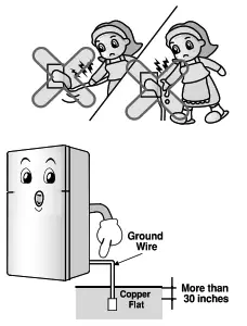 LG GL-S322RBCX 308 Litres Convertible Fridge with Smart Inverter Compressor - power plug