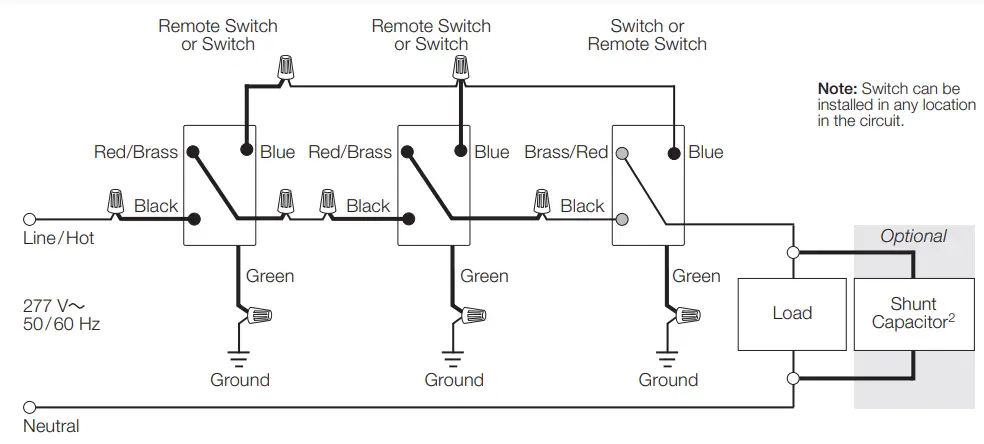HOMEWORKS Designer RF Maestro Local Load Wiring Diagram 10