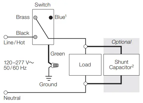 HOMEWORKS Designer RF Maestro Local Load Wiring Diagram 4