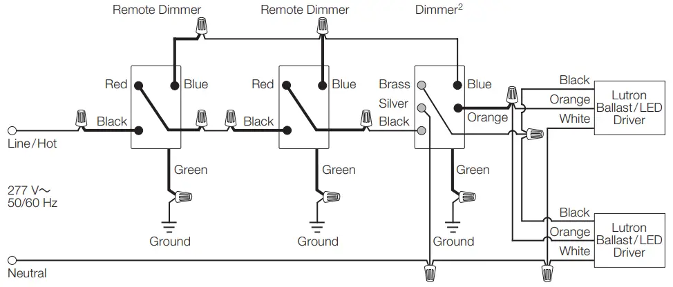 HOMEWORKS Designer RF Maestro Local Load Wiring Diagram 8