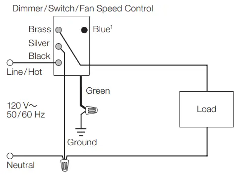 HOMEWORKS Designer RF Maestro Local Wiring Diagram 2
