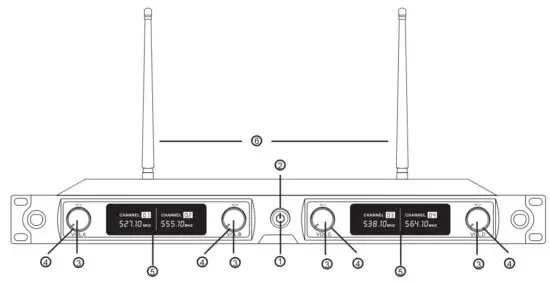 Enping Tianmingsheng Business B08BZG39B5 Professional Wireless Microphone - figure 1