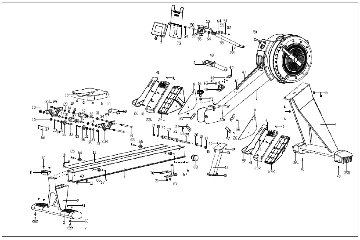 JLL Fitness Ventus-Pro-Air-Rower-figt-1