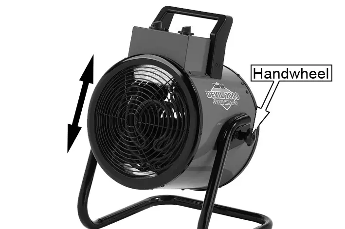 Clarke DEVIL 7009 9KW Electric Fan Heater - ASSEMBLY 3