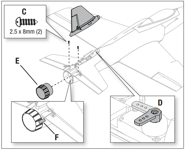HORIZON EFL0950 Habu SS Super Sport 70mm EDF Jet BNF Basic with SAFE Select and AS3X - Fig 17