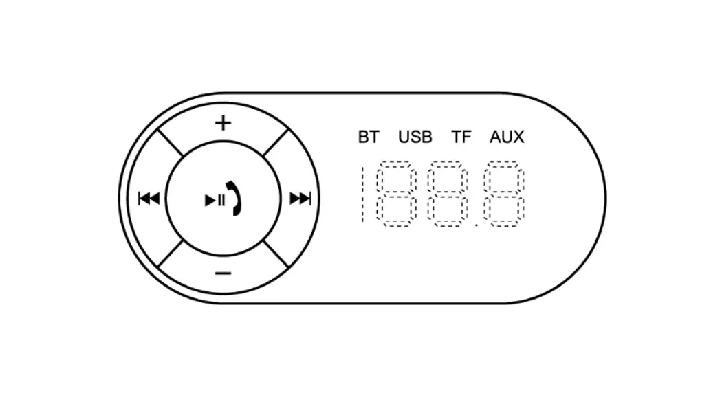 Shenzhen Yichong Electronic Technology Ax02 Aux Car Bluetooth Receiver Instruction Manual