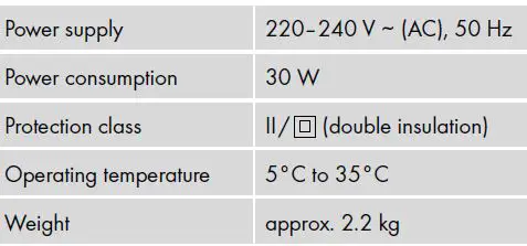 Silver Crest SLR 30 A1 AIR PURIFIER 10