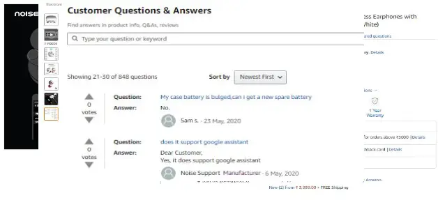 NOISE B083K4Z9WJ Touch Control Truly Wireless in-Ear Headphones - fig 14