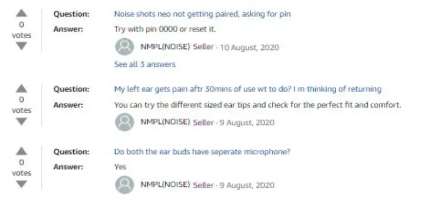 NOISE B083K4Z9WJ Touch Control Truly Wireless in-Ear Headphones - fig 9