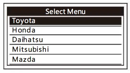 ANCEL JOBD-OBDII-EOBD Japanese Car Scanner fig 20