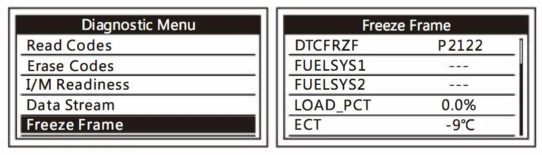 ANCEL JOBD-OBDII-EOBD Japanese Car Scanner fig 32