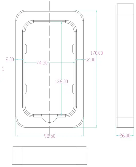 STM Goods 810046110010 Powerkick Smarter Wireless Charging - Diagram