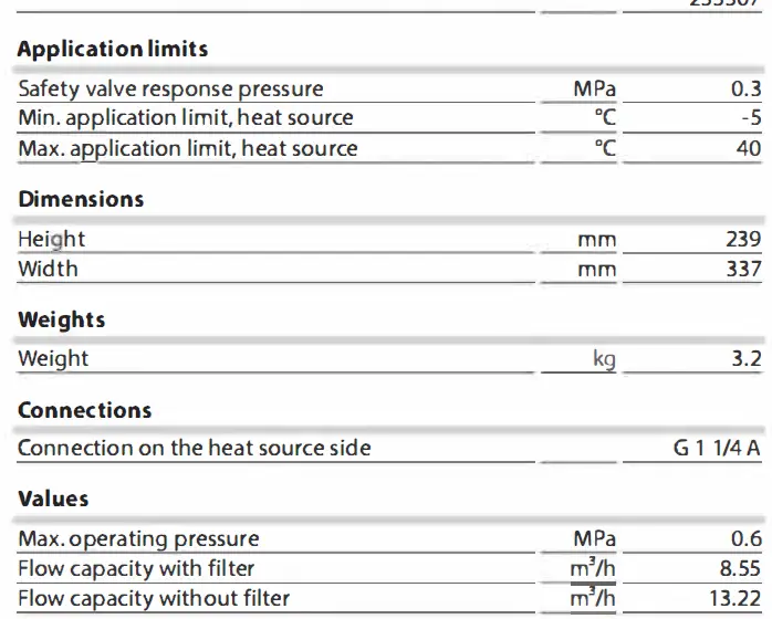 STIEBEL ELTRON 233307 WPSF Brine Filling Unit 8