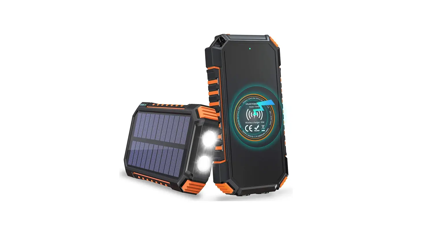 Hiluckey T11pw Solar Charger Power Bank User Manual