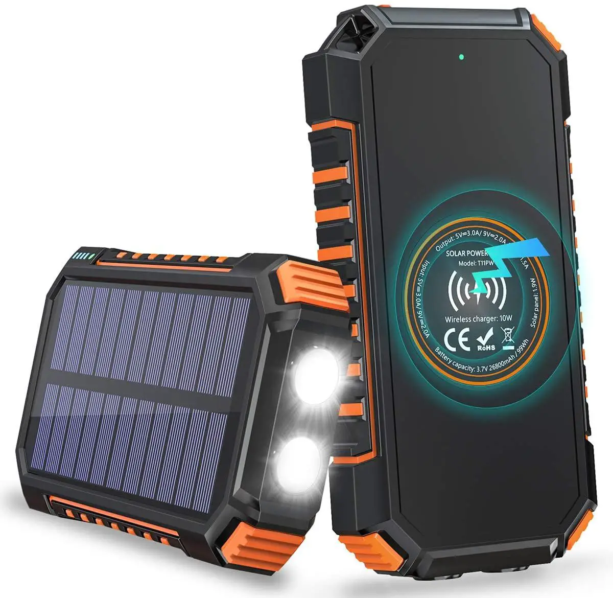 Hiluckey-T11PW-Solar-Charger-Powe-Bank-product