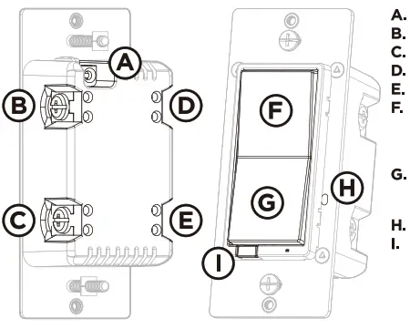 enbrighten ZWA3016 In-Wall Smart Dimmer - fig2