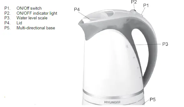 HYUNDAI-VK-608B-Electric-Kettle-FIG-1