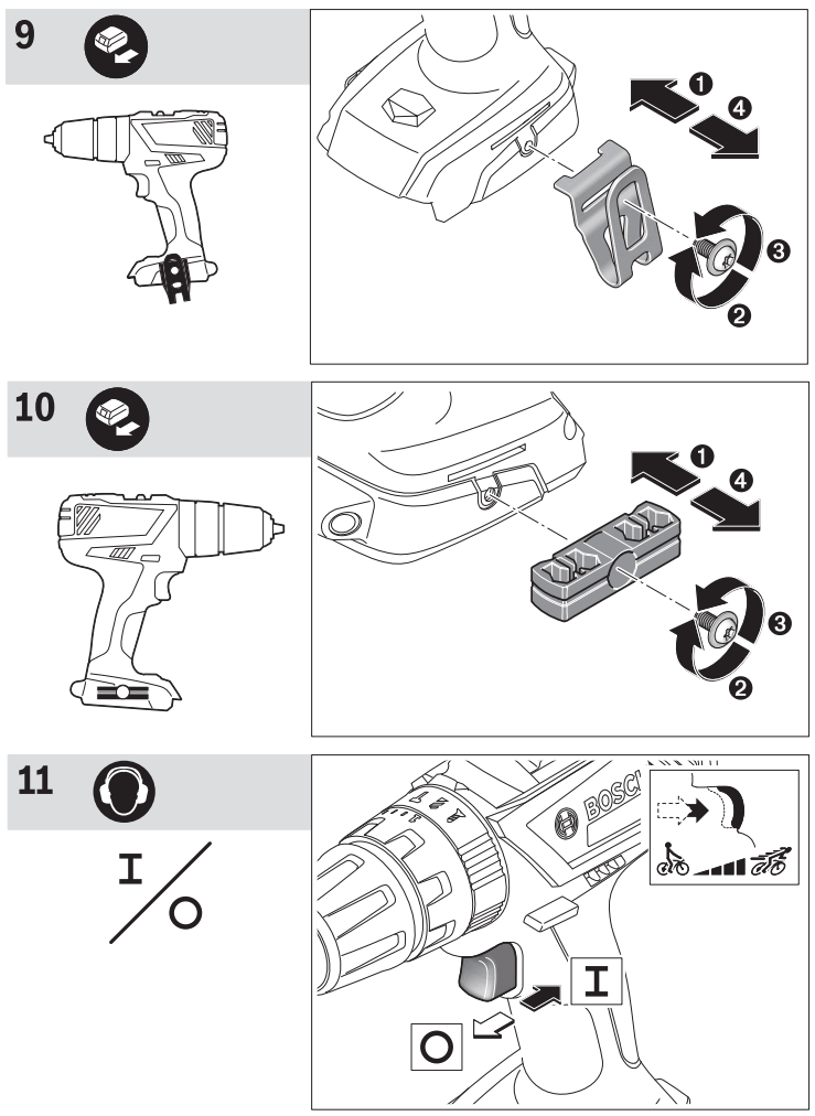 BOSCH GSB 14.4 2 Cordless Combi Drill - 30