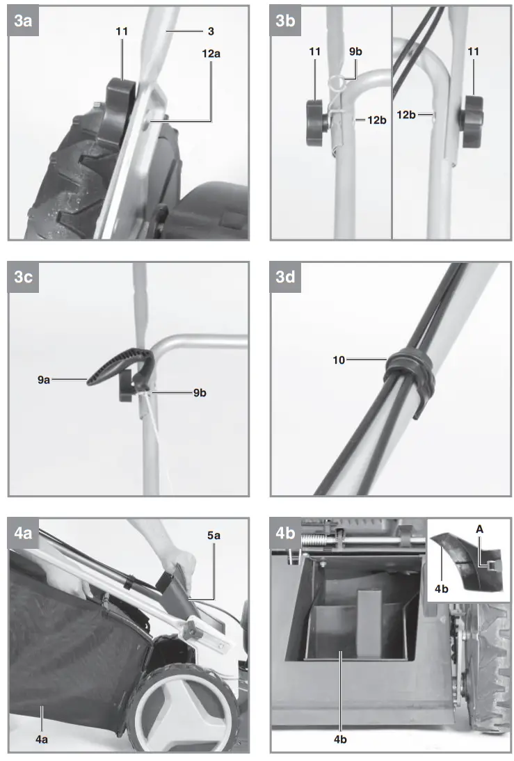 Einhell GC PM 51 2 S HW B&S Petrol Lawn Mower - fig
