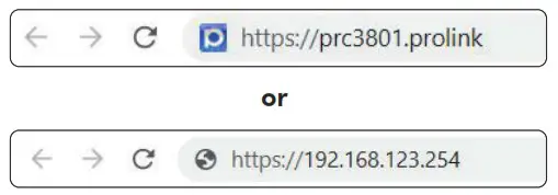 PROLiNK PRC3801 Dual-Band Gigabit Wireless Router - Router Configuration 2