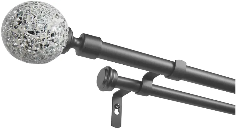 EXCLUSIVE HOME 66-120 INCHES EXTENDABLE ROD SET