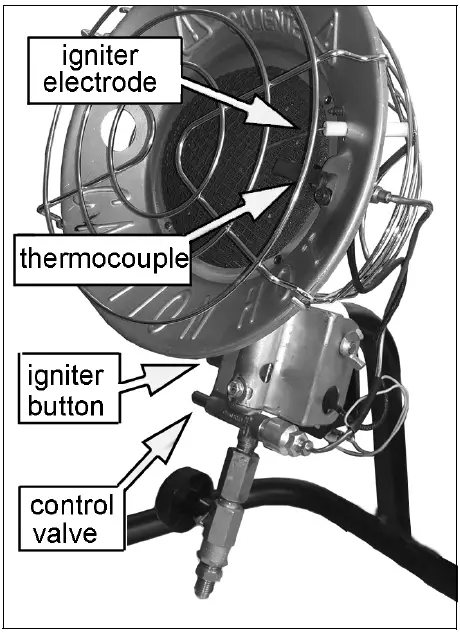 Clarke GRH15 Portable Gas Radiant Heater-6