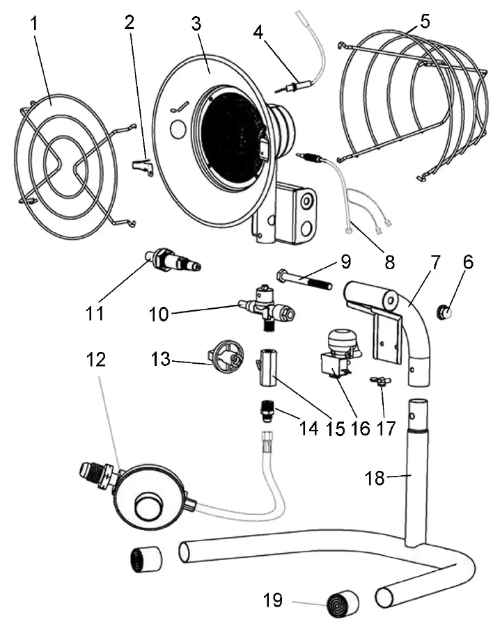Clarke GRH15 Portable Gas Radiant Heater-7