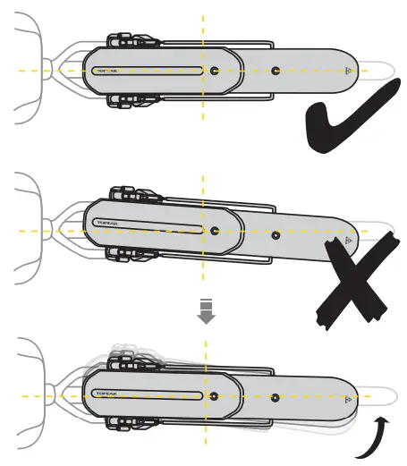 TOPEAK Tetrafender M1 Front Mudguard - fig 18