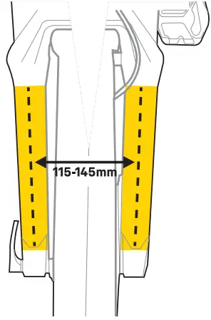 TOPEAK Tetrafender M1 Front Mudguard - fig 3