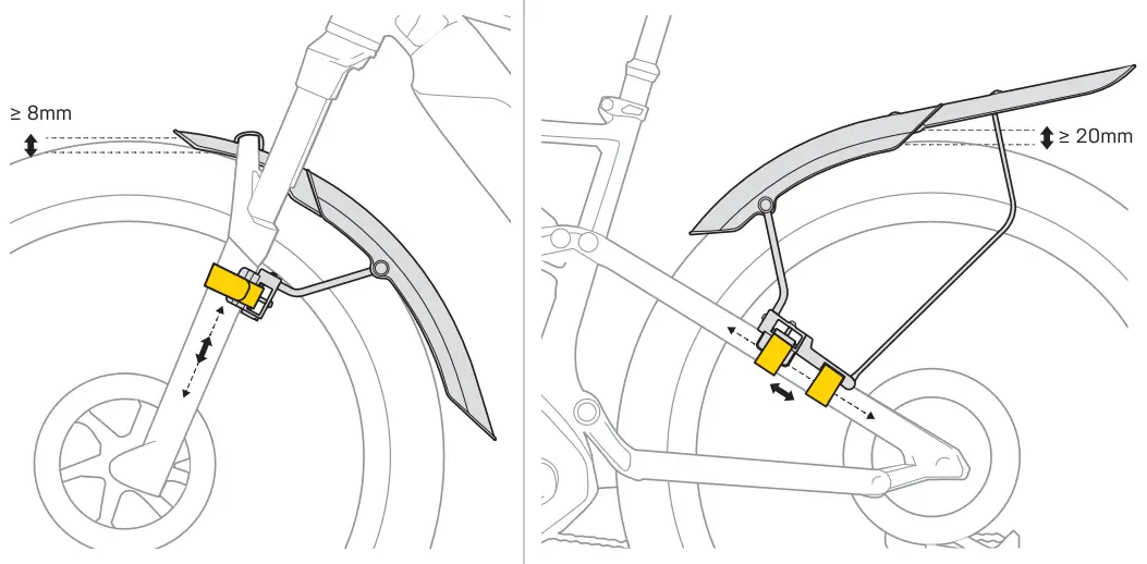 TOPEAK Tetrafender M1 Front Mudguard - fig 7