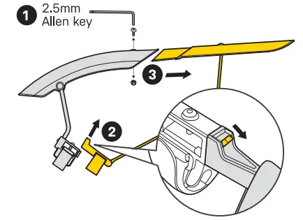 TOPEAK Tetrafender M1 Front Mudguard - fig 9