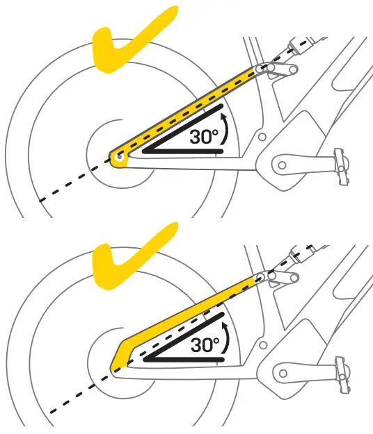 TOPEAK Tetrafender M1 Front Mudguard - fig