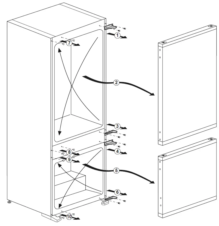 beko-BCHA306E3SN-Built-In-Refrigerator-fig-3