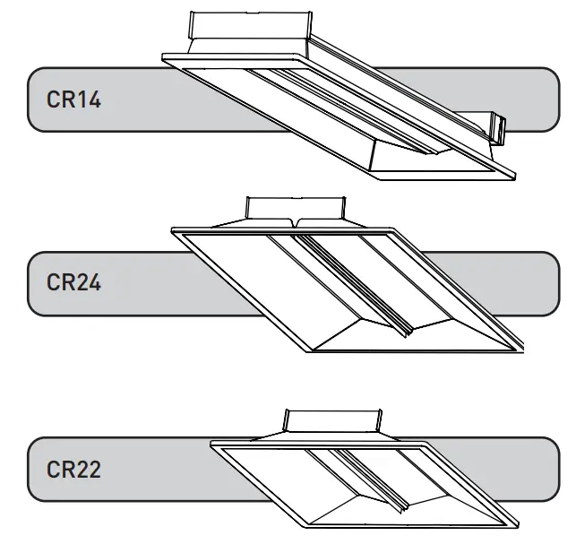 CREE LIGHTING CR14 CR Series LED Architectural Troffer
