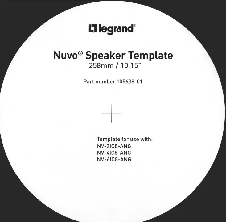 NUVO NV 2IC6-ANG Two 8 Inch In Ceiling Angled Speaker - Figure 7