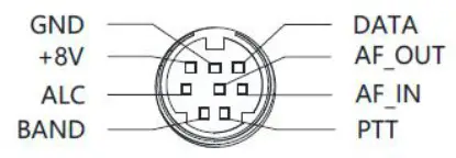 XIEGU G106 HF Portable Transceiver - Instructions for External Interface Connection 3