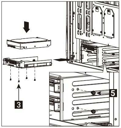 AeroCool AirHawk Duo G BK ARGB Mid Tower Glass Case PC-fig8