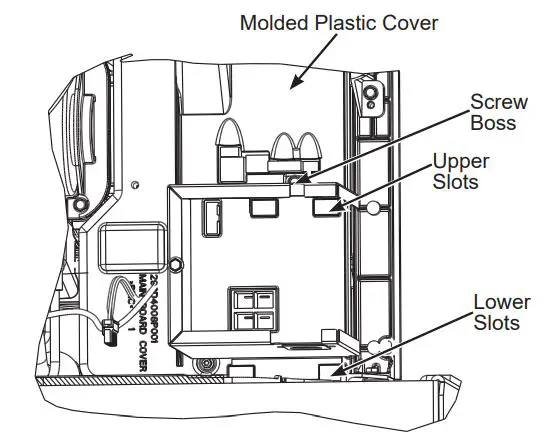 GE APPLIANCES RAK4002D Junction Box Kit Installation Guide - Install the junction box base by inserting
