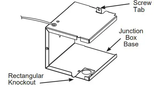 GE APPLIANCES RAK4002D Junction Box Kit Installation Guide - SELECT ELECTRICAL CONNECTION METHOD