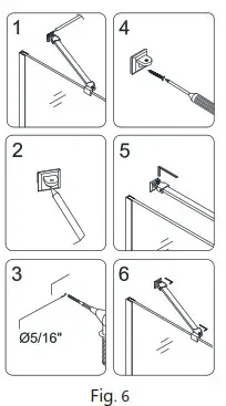 DREAMLINE AQUA Shower - Support bar