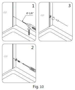 DREAMLINE AQUA Shower - Wall profil
